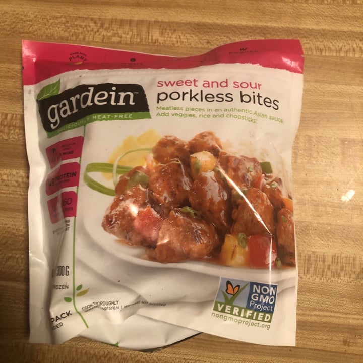 photo of Gardein Sweet And Sour Porkless Bites shared by @windrhymer on  17 Dec 2020 - review