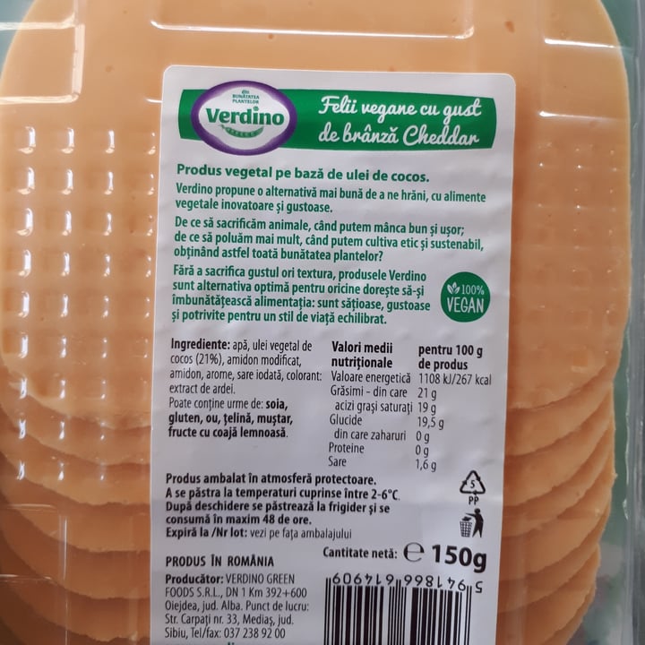 photo of Verdino Gourmet Cu Gust De Cheddar shared by @mariusiustinr on  19 Oct 2021 - review