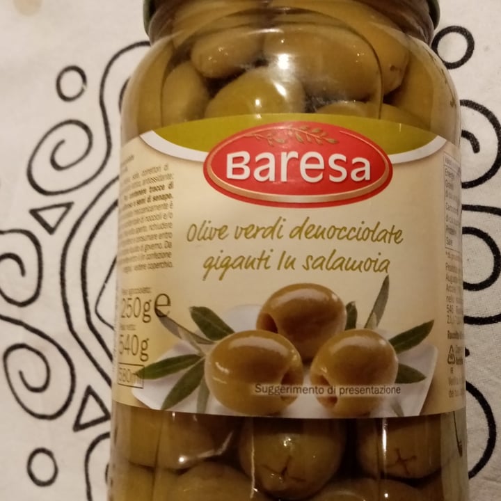 photo of Baresa Olive verdi denocciolate giganti shared by @valeveg75 on  25 Jan 2022 - review