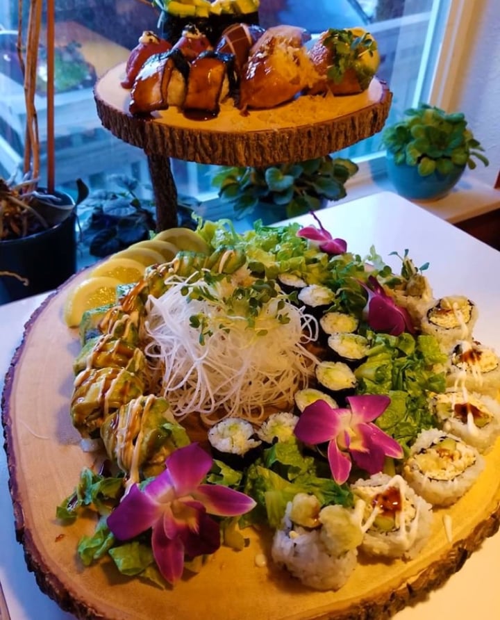 photo of kamakura japanese cuisine Sushi shared by @veganjessica on  06 Apr 2020 - review