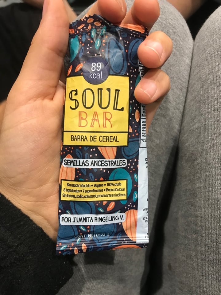 photo of Wild Foods Wild Soul Bar Barra de Cereal Semillas Ancestrales shared by @triniveg on  17 Feb 2020 - review