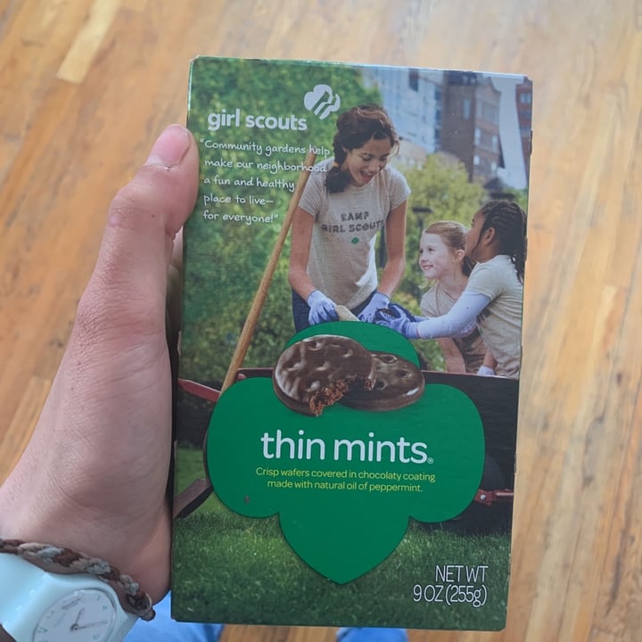 photo of Girl Scouts Thin Mints® shared by @hannahrosenoff on  04 Feb 2020 - review