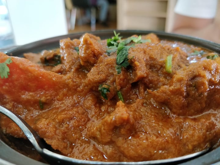 photo of Gokul Vegetarian Restaurant Mutton Masala shared by @mikebroadhead on  09 Aug 2019 - review