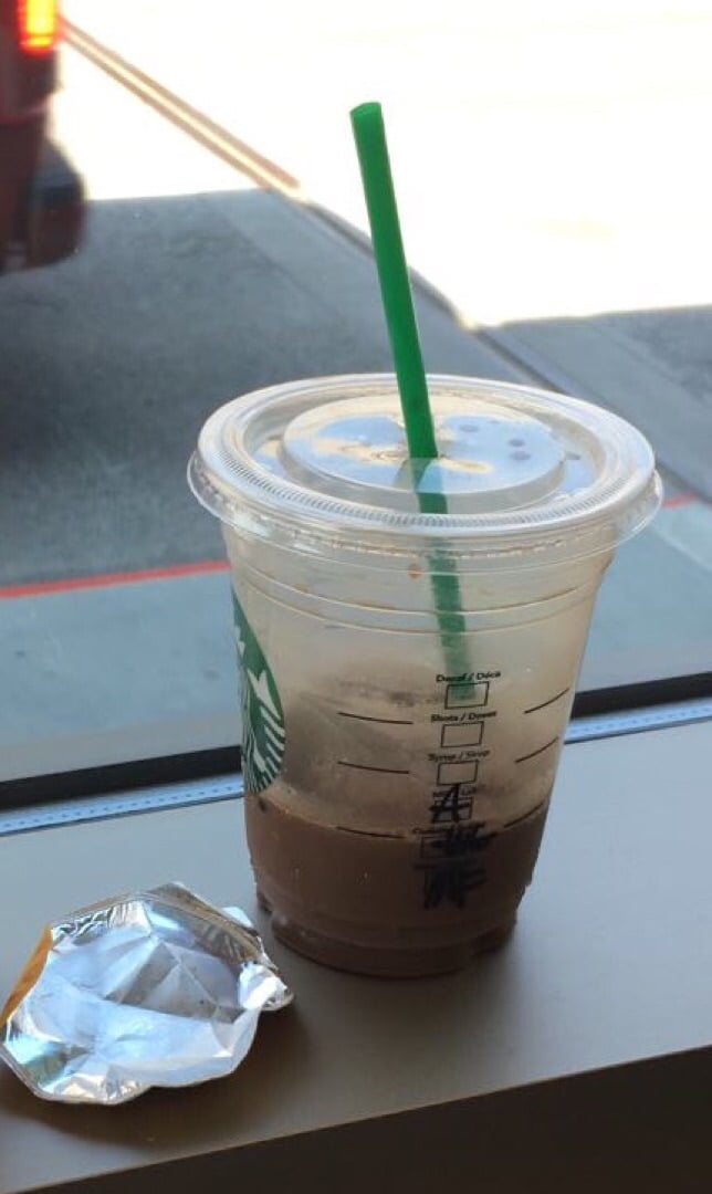photo of Starbucks Frappuccino shared by @aylumartin on  08 Aug 2019 - review