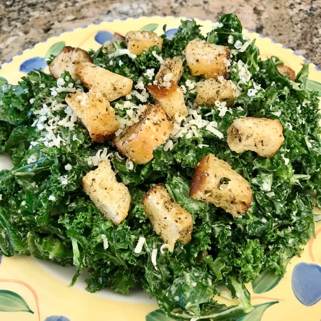 Photo of the dish “Kale Caesar Salad”