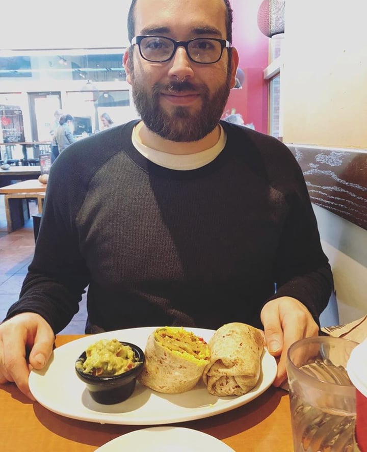 photo of Native Foods Cafe Breakfast burrito shared by @ericaveg on  11 Apr 2018 - review