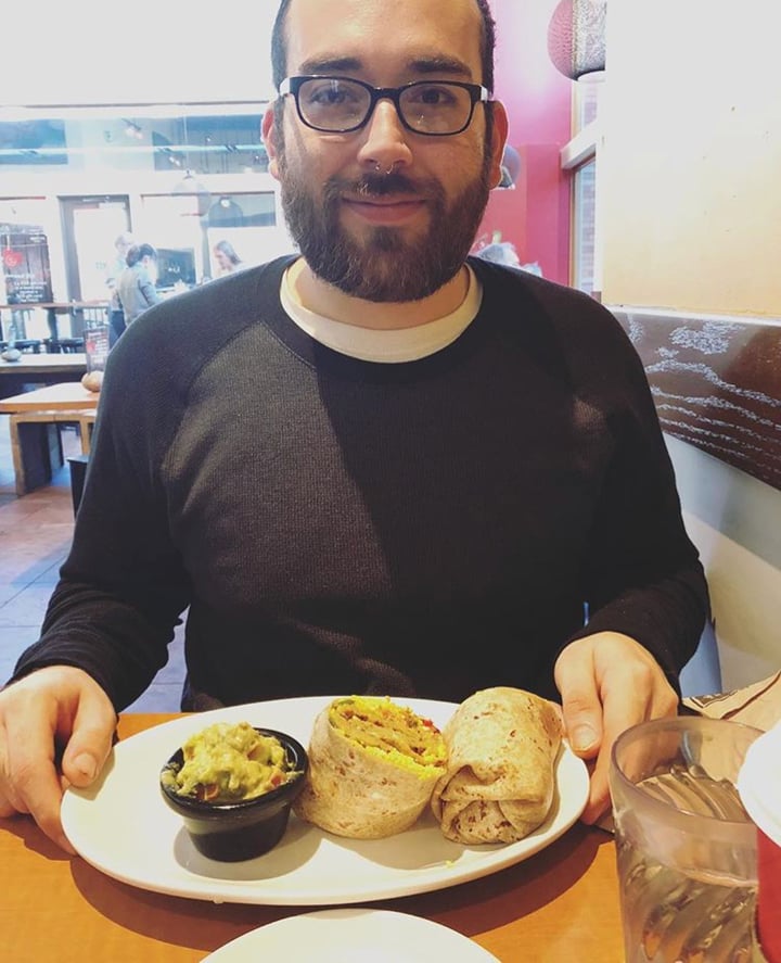 review photo of Native Foods Cafe Breakfast burrito shared by @ericaveg on 11 Apr 2018 - review