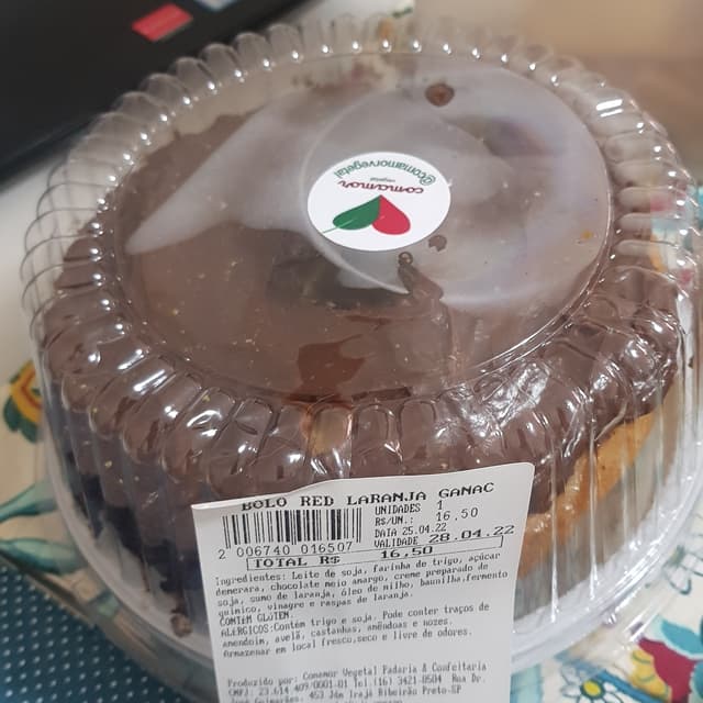 Foto del piatto “Bolo De Laranja Com Ganache”