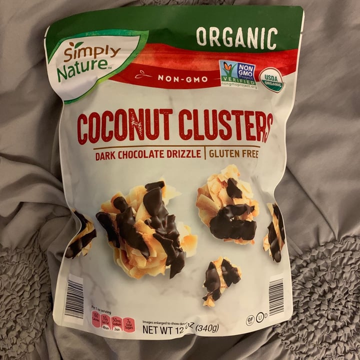 review photo of Simply Nature Coconut Clusters shared by @soularflare on 28 Jan 2021 - review