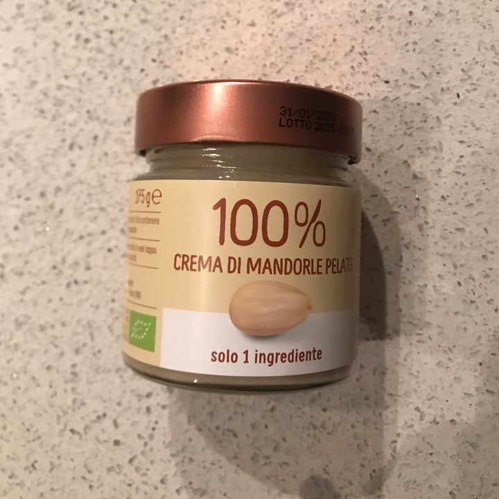 photo of Euro Company food for change Crema Mandorle Pelate 100% shared by @clementina on  17 Mar 2022 - review