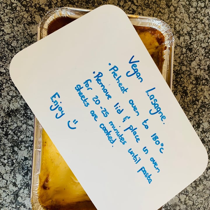 photo of Gabriel’s readymade meals Vegan Lasagne shared by @gjrichter on  19 Aug 2021 - review