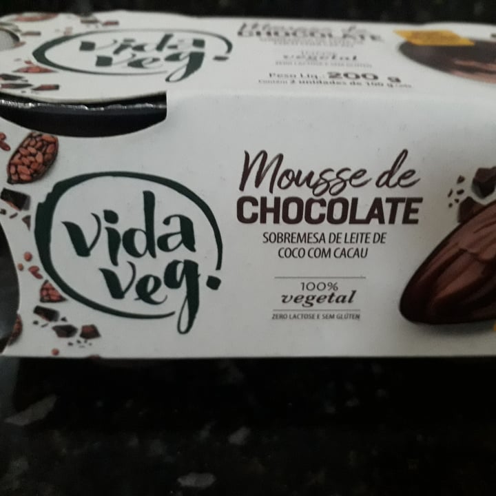 photo of Vida Veg Mousse de Chocolate shared by @kelly34 on  28 Nov 2022 - review