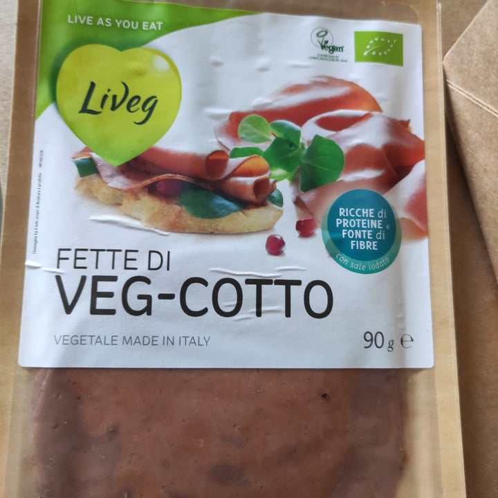 photo of Liveg Fette di veg-cotto shared by @improntevegetali on  23 Apr 2021 - review