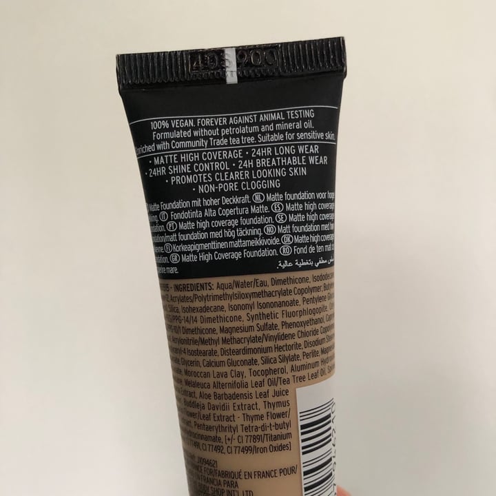 photo of The Body Shop Matte Clay Skin Clarifying Foundation shared by @hiiamyulin on  20 Feb 2021 - review