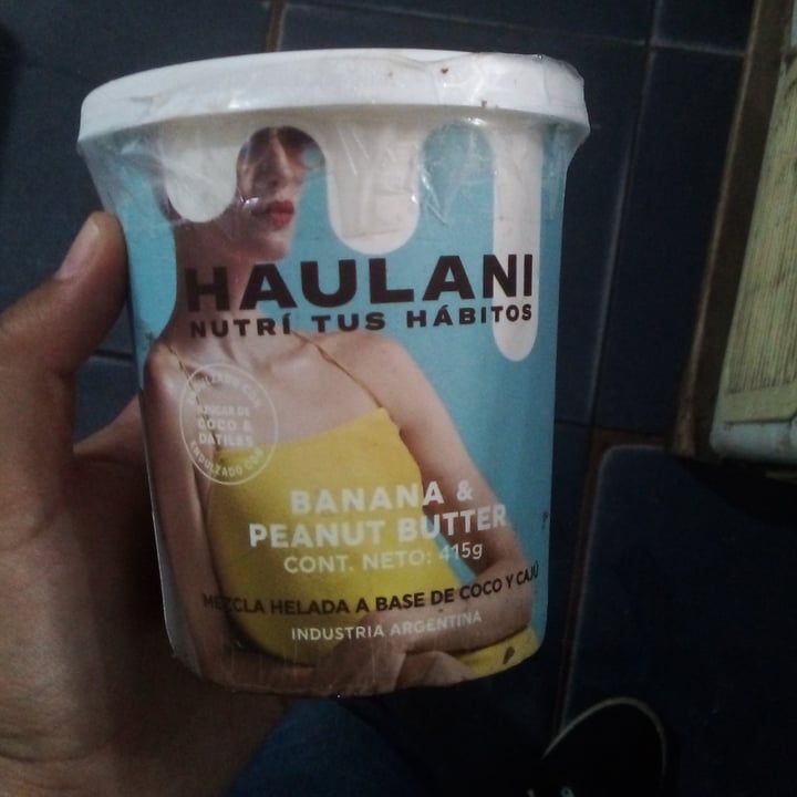 photo of Haulani Helado Banana & Peanut Butter shared by @maiavidela on  27 Apr 2022 - review