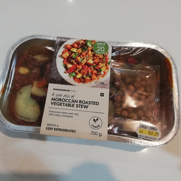 photo of Woolworths Food Moroccan roasted vegetable stew shared by @simonel on  29 May 2022 - review