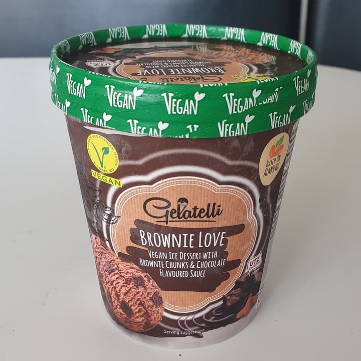 review photo of Gelatelli Brownie Love Vegan Ice Dessert shared by @vgpriya on 21 Sep 2021 - review
