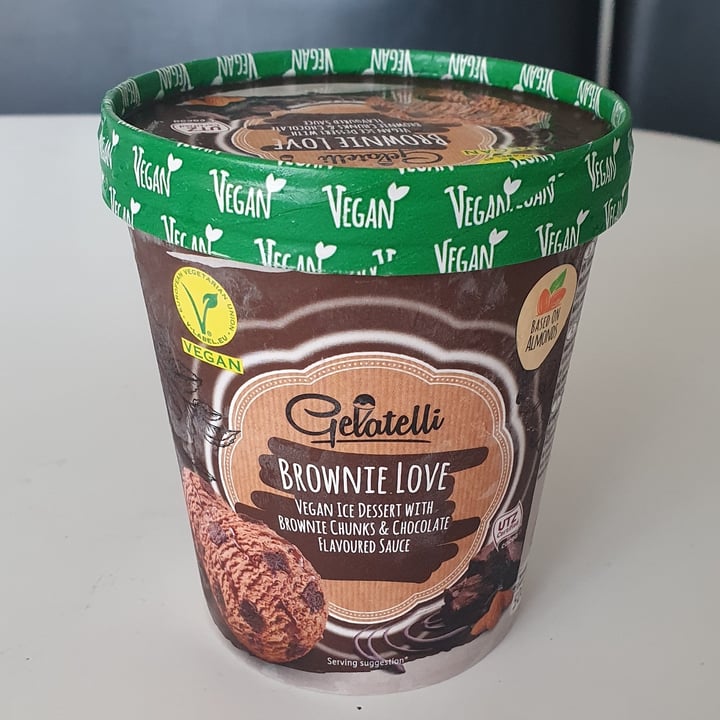 photo of Gelatelli Brownie Love Vegan Ice Dessert shared by @vgpriya on  21 Sep 2021 - review