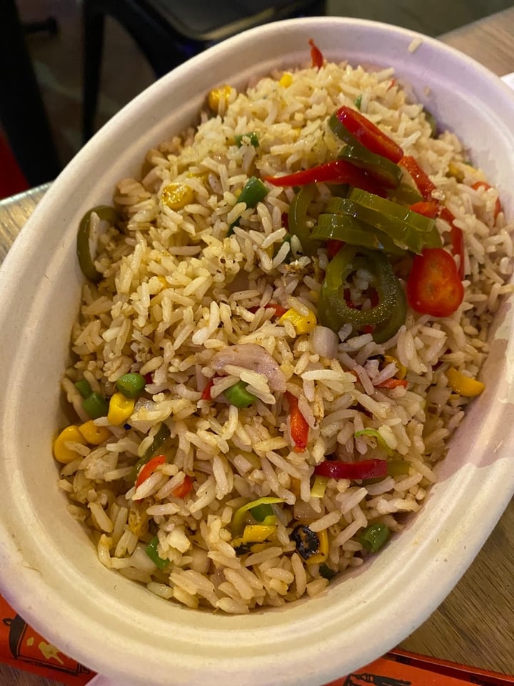 photo of Graffiti Bao Jalapeño Vegetable Fried Rice shared by @veganexplorer on  07 Feb 2020 - review