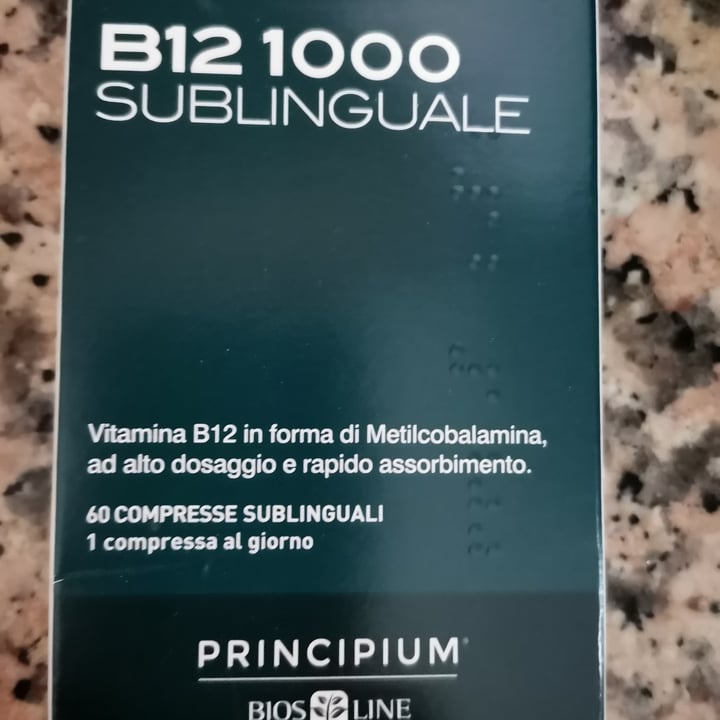 photo of Bios Line B12 1000 sublinguale shared by @fede78 on  09 Apr 2021 - review