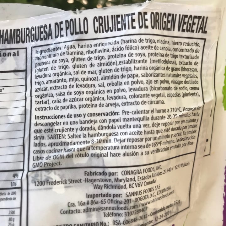 review photo of Gardein Crispy Chick’n Patties shared by @jhotananan on 16 Jul 2021 - review