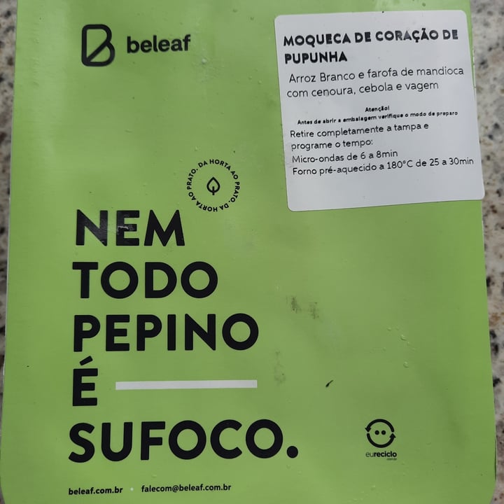 photo of Beleaf Moqueca de coração de pupunha shared by @vpereira on  12 Jul 2022 - review