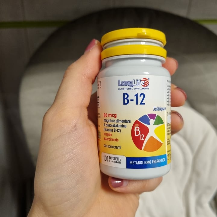 review photo of Longlife B-12 50 mcg shared by @claudiadiego on 12 Apr 2022 - review