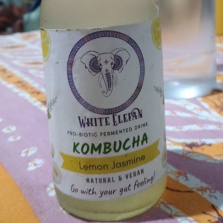 photo of White Elefan Kombucha - Lemon Jasmine shared by @anjunj on  22 May 2022 - review