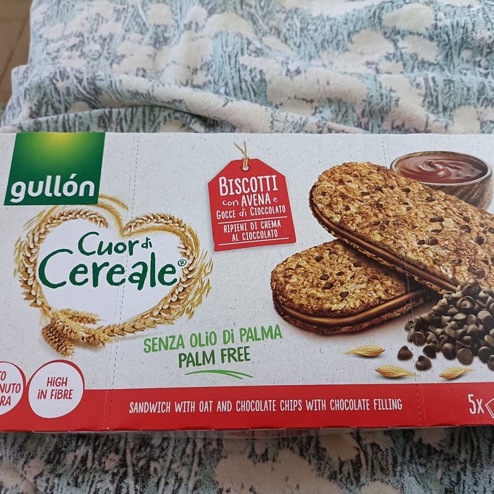 photo of Gullón Cuor di cereale Biscotti Avena E Cioccolato shared by @andrechiagabry on  08 Dec 2022 - review
