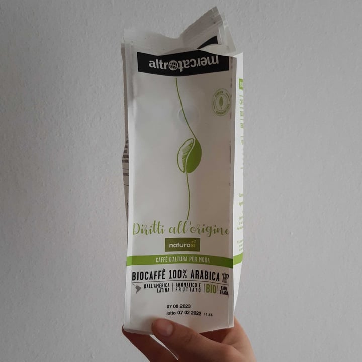 review photo of Altro mercato Caffè D'altura Per Moka Biocaffè 100% Arabica shared by @tinamar on 26 Mar 2022 - review