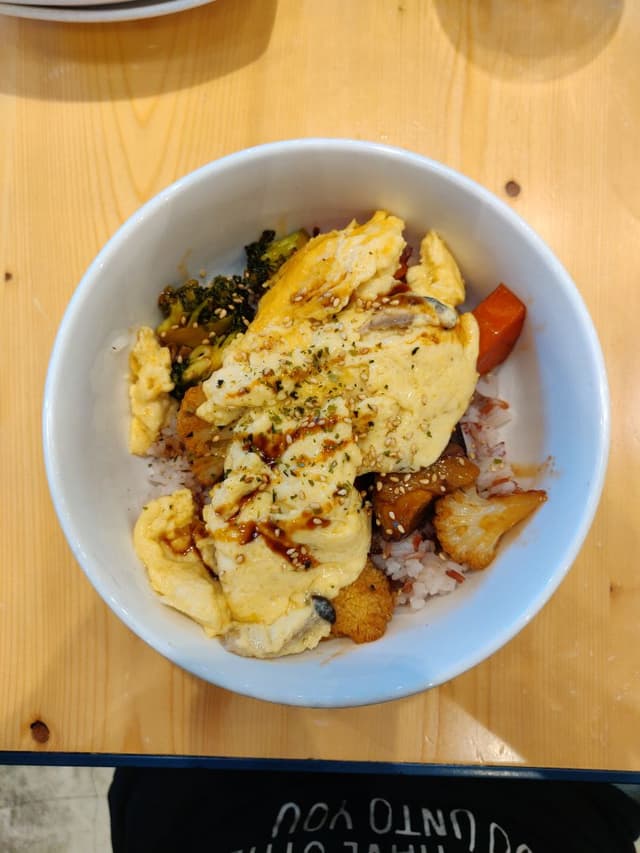 Photo of the dish “JUST Egg Teriyaki Bowl”