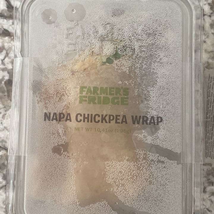 photo of Farmer's Fridge Napa Chickpea Wrap shared by @karla93 on  11 Jul 2022 - review