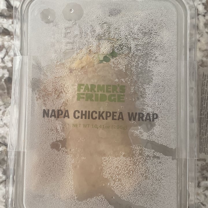review photo of Farmer's Fridge Napa Chickpea Wrap shared by @karla93 on 11 Jul 2022 - review