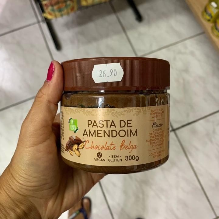 photo of Eat clean Pasta De Amendoim Chocolate Belga shared by @marciapinheiro on  04 Jan 2022 - review