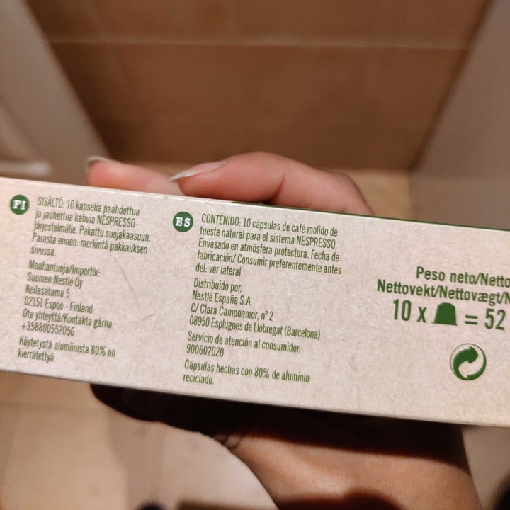 review photo of Nescafé Cápsulas Brazil shared by @verolero on 10 Dec 2021 - review