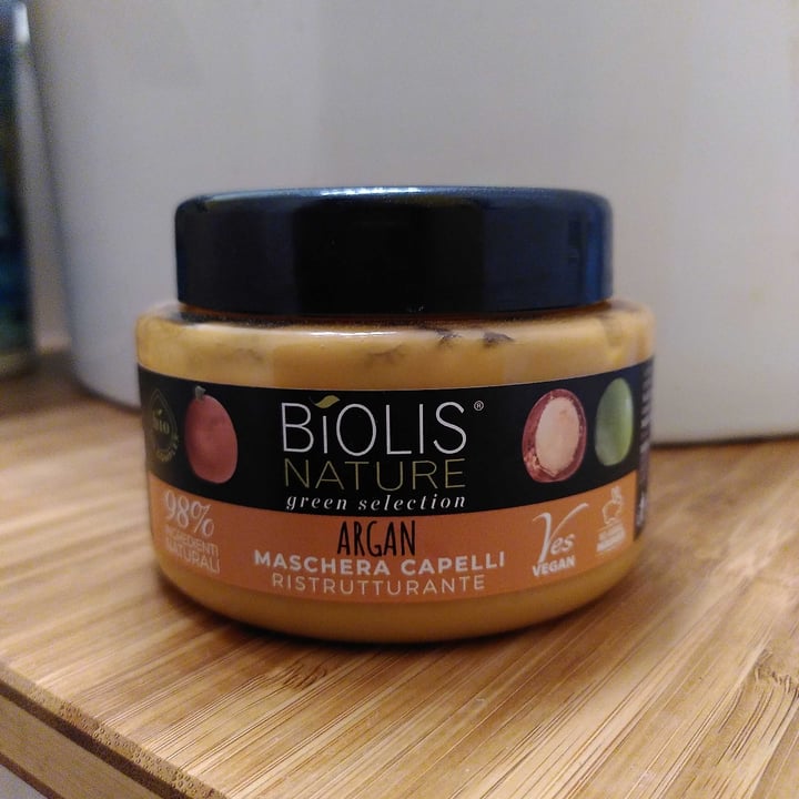 review photo of Biolis Nature Argan Maschera Capelli shared by @silviafrik on 06 May 2022 - review