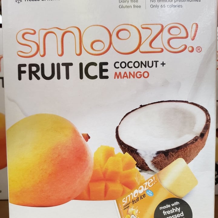 photo of Smooze Smooze Fruit Ice (Coconut + Mango) shared by @kvege on  09 Mar 2021 - review