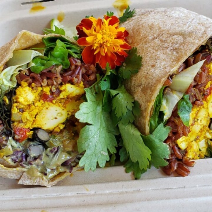 photo of a'a roots Breakfast burrito shared by @raatz on  01 Jun 2021 - review