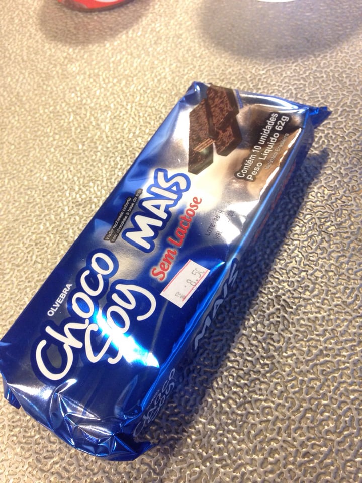 review photo of Olvebra Choco Soy - Wafer Recheado shared by @joaofontalba on 28 Feb 2020 - review