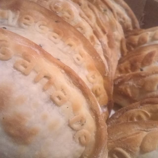 Foto do prato “Empanada vegana de humita”