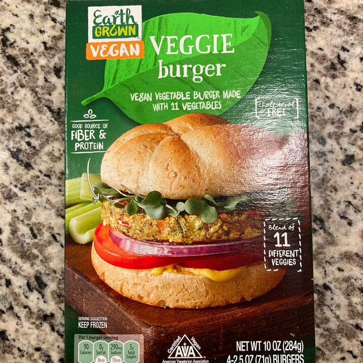 photo of Earth Grown Veggie Burger shared by @andruvegan on  30 Jun 2020 - review