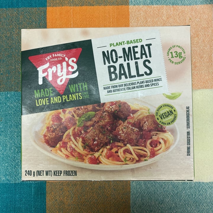 photo of Fry's Family Food Meatballs shared by @stezza on  27 Sep 2021 - review