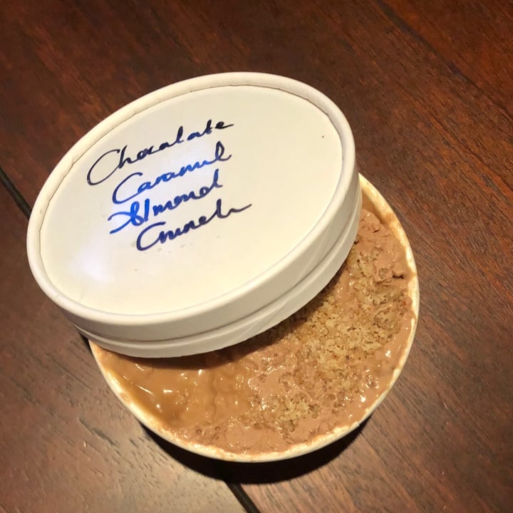 photo of Mylk Ice Cream  Chocolate caramel almond crunch shared by @sash101 on  16 Jul 2020 - review