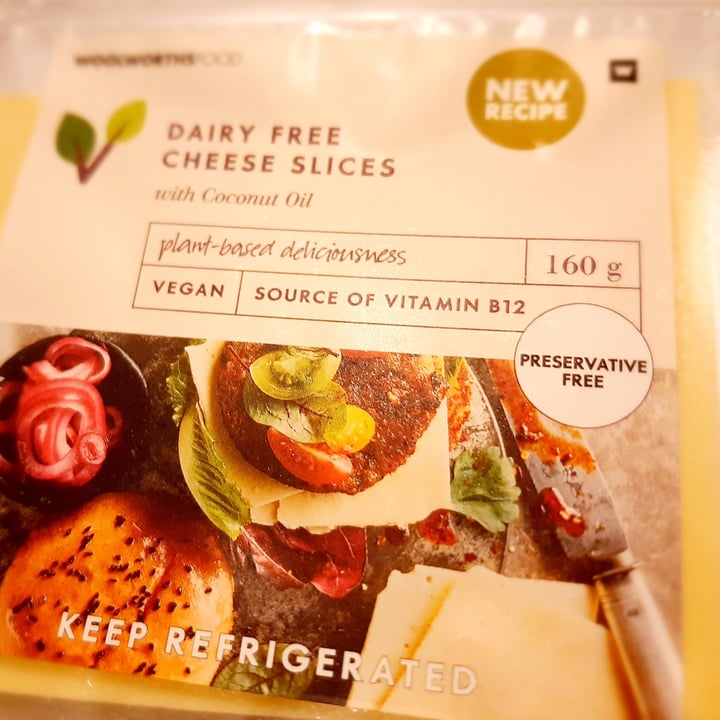 review photo of Woolworths Food Dairy Free Cheese Slices shared by @marissav on 20 Jun 2021 - review