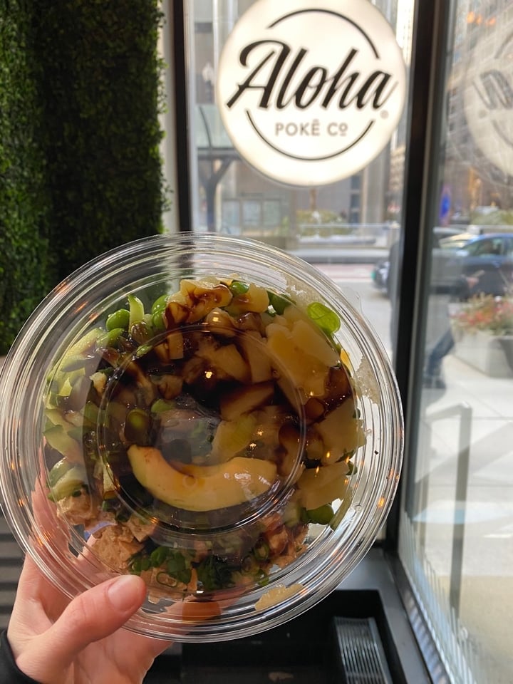 photo of Aloha Poke Co Aloha Poke Bowl shared by @heystephanieweber on  28 Feb 2020 - review