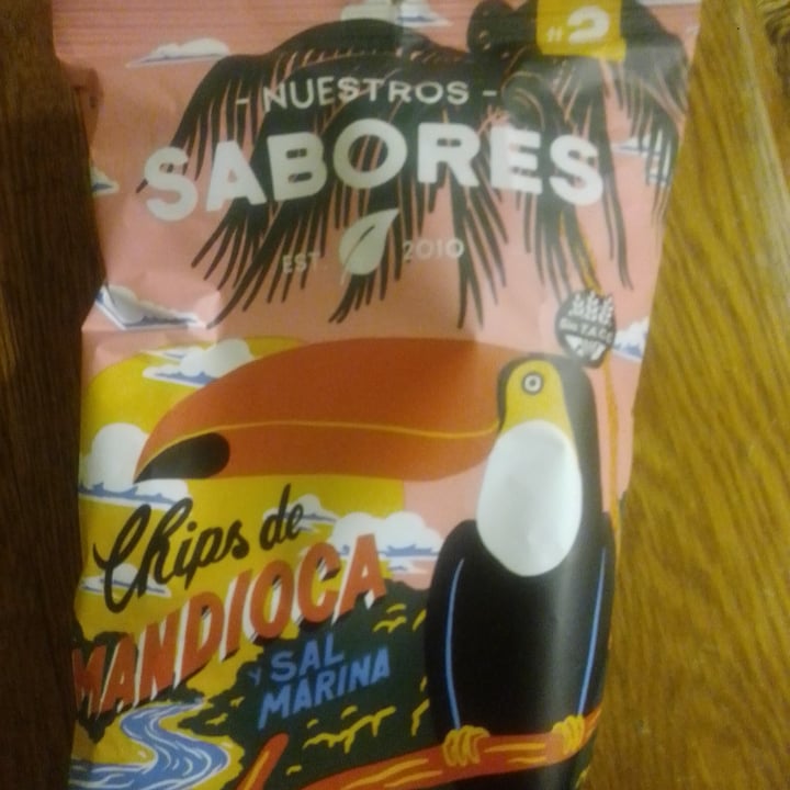 photo of Nuestros Sabores Chips De Mandioca shared by @annamulone on  28 Jun 2021 - review
