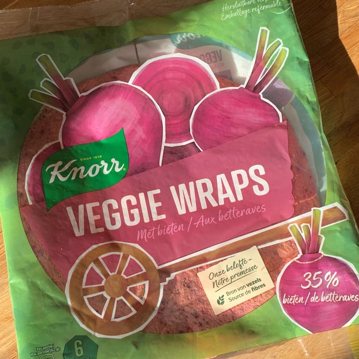photo of Knorr Veggie Wraps shared by @kiyivinski on  15 Oct 2021 - review