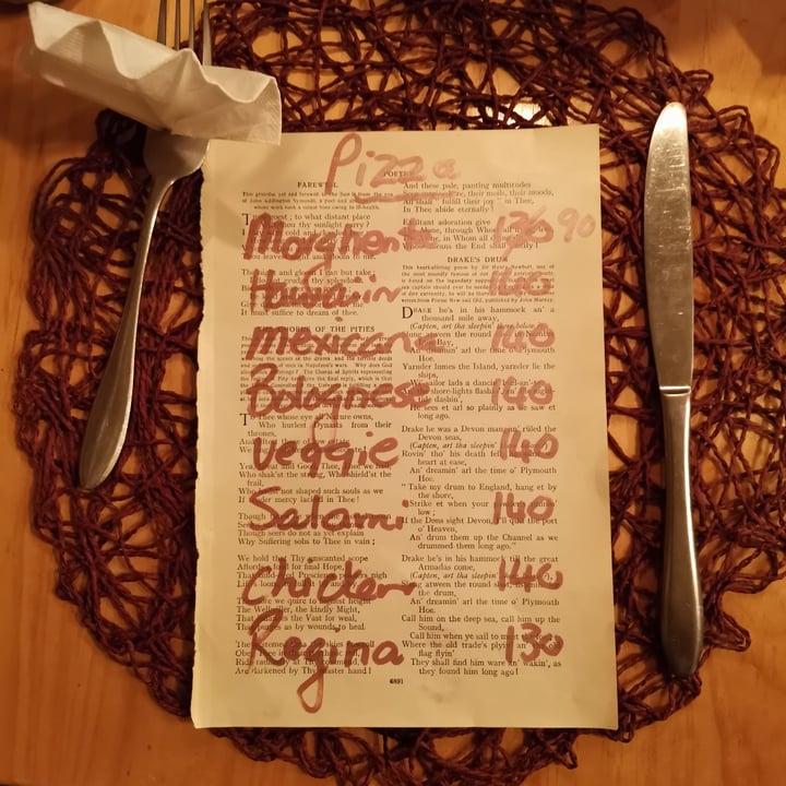review photo of Cafe Rust Veggie Pizza shared by @lunascorner on 28 Apr 2022 - review