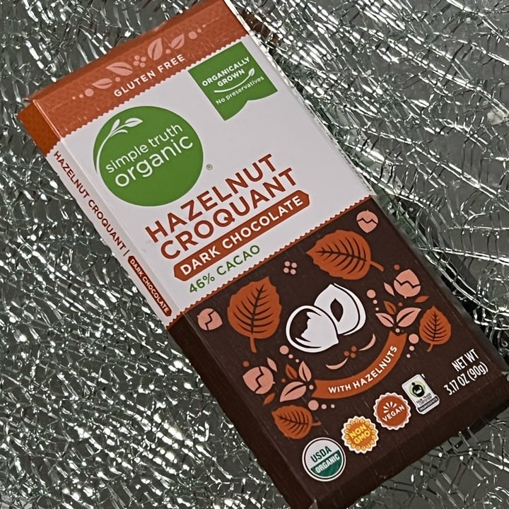 photo of Simple Truth Hazelnut Croquant Dark Chocolate shared by @akajan on  25 Jan 2022 - review