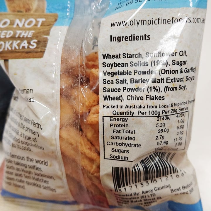 photo of Quokka Snacks Soya Crisp shared by @sibehou on  22 Jul 2020 - review